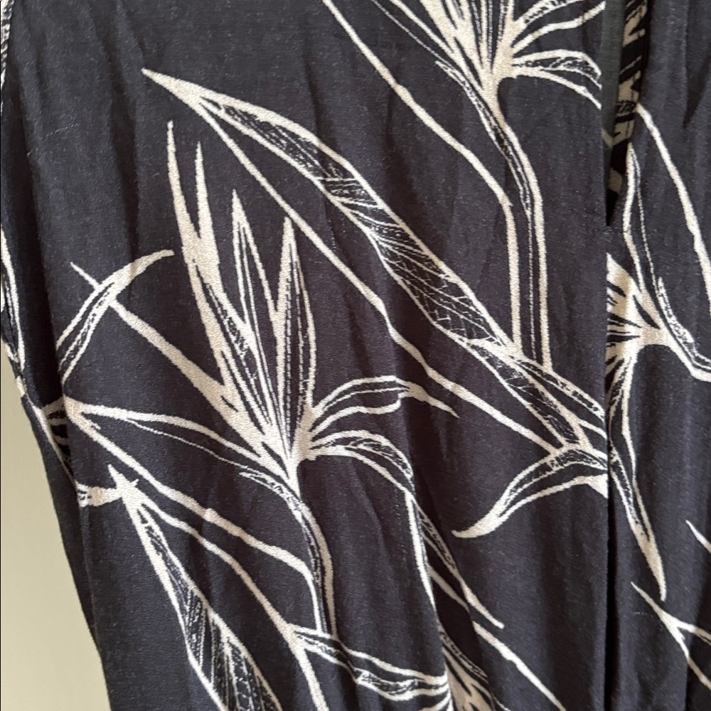 Tanoa bird of paradise long sleeve romper Hawaii tropical spring summer - Picture 5 of 7